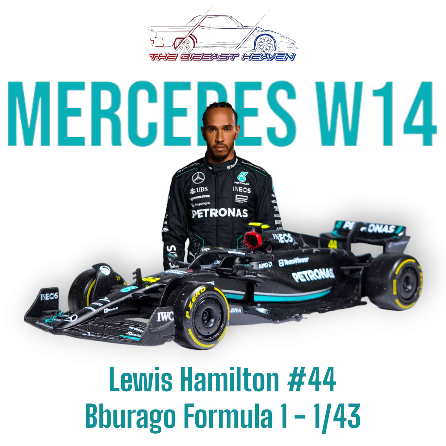 Mercedes W14 - #44 Lewis Hamilton