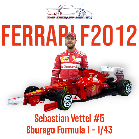 Ferrari F2012 #5 Sebastian vettel