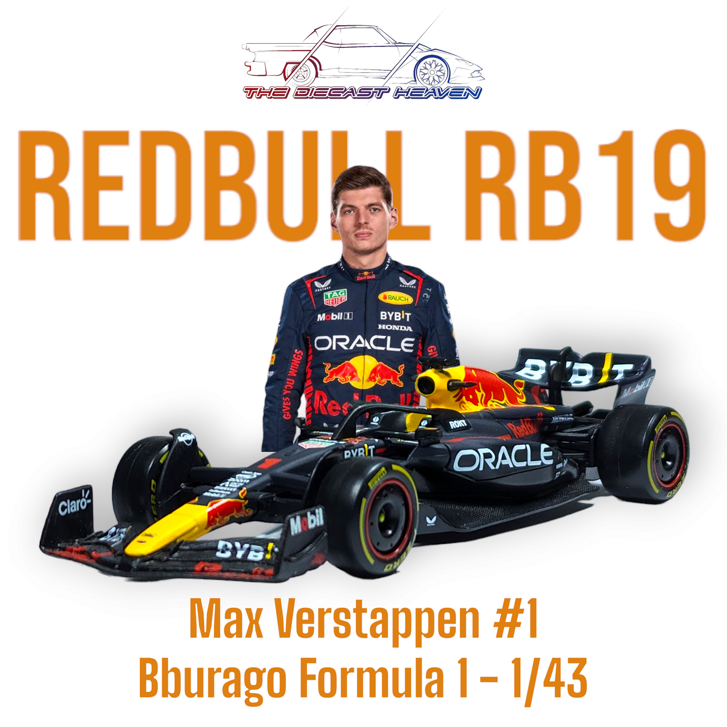 Redbull RB19 #1 Max Verstappen