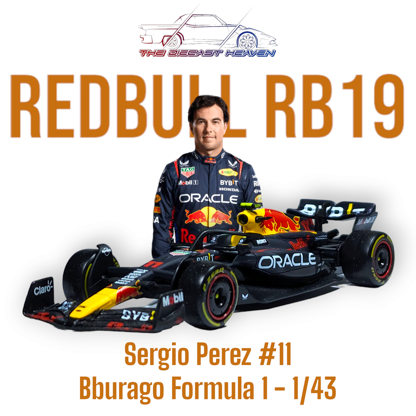 Redbull RB19 #11 Sergio Perez